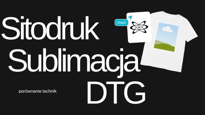 Siiditrükk vs. sublimatsioon vs. DTG - tehnikate võrdlus