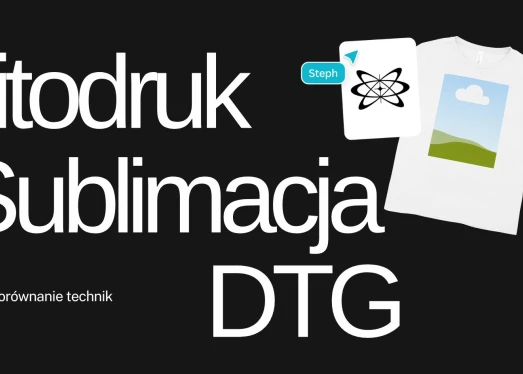 Siiditrükk vs. sublimatsioon vs. DTG - tehnikate võrdlus