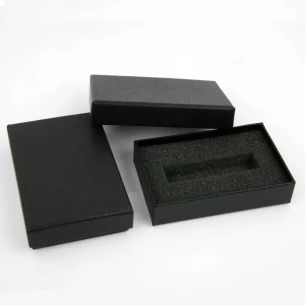 Pappmälupulga karp - must