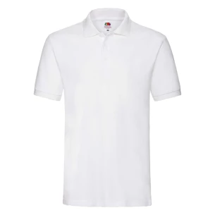 Fruit Of The Loom Premium Polo särk - valge