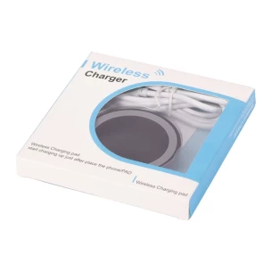 Juhtmeta induktiivne laadija - must