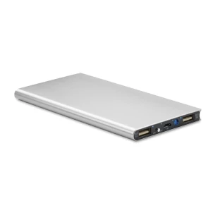 Energiapank 8000mAh - POWERFLAT8 - hõbedane