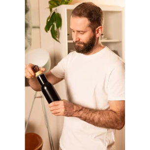Vaakumpudel 400ml Lome - must