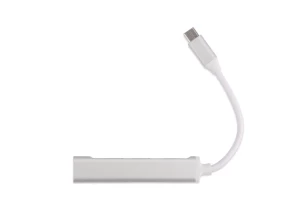 USB HUB jaotur - ROSKO - hõbedane