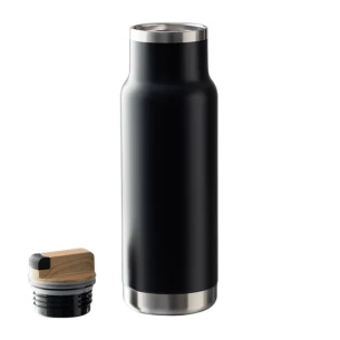 Horten 530 ml termopudel - must