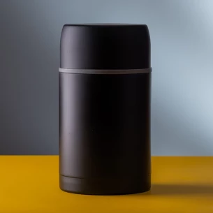 800 ml termovakumikonteiner - must