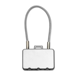 Pagasilukk. - THREECODE - hõbedane matt