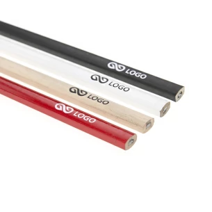 Logo trükitud puuseppade pliiats - beež