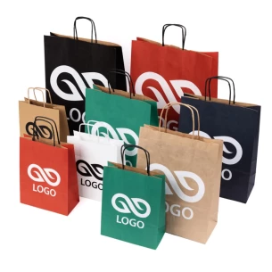 Kinkekott A4 värviline kott - roheline