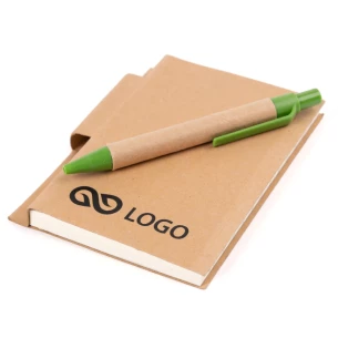 Eco1 märkmik koos pliiatsiga - oranž