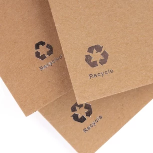 Eco3 märkmeplokk koos pliiatsiga - oranž