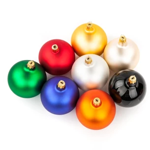 Jõulupall 80 mm – ekru