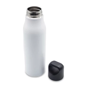 Bary 800 ml terasest pudel, valge