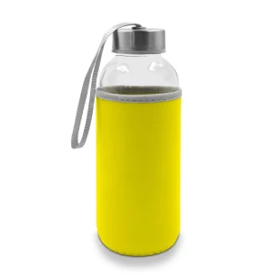 420 ml klaaspudel Bob – kollane