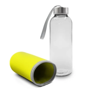 420 ml klaaspudel Bob – kollane