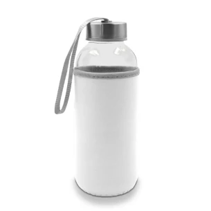 420 ml klaaspudel Bob – valge
