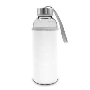 420 ml klaaspudel Bob – valge