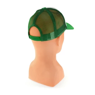 Trucker müts - kollane/valge