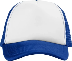 Trucker müts - sinine/valge
