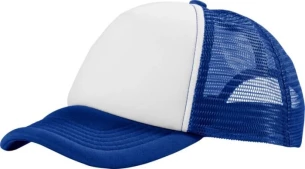 Trucker müts - sinine/valge