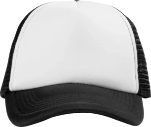 Trucker müts - must/valge