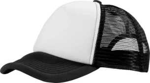 Trucker müts - must/valge
