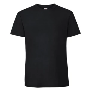 Ringspun Premium T-särk - must