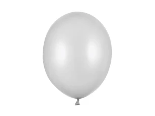 Metalliseeritud õhupall 30cm - hõbedane