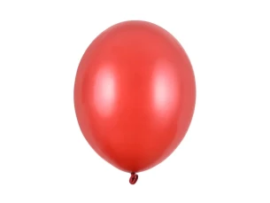 Metalliseeritud õhupall 30cm - punane