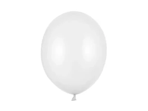 Metalliseeritud õhupall 30cm - valge