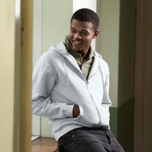 FOTL tõmblukuga dressipluus - Hall