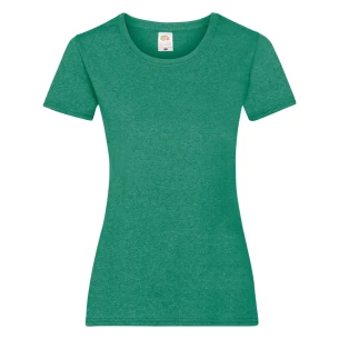 FOTL Lady-Fit ValueWeight T-särk - roheline melanž