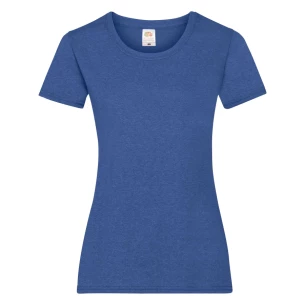 FOTL Lady-Fit ValueWeight T-särk - sinine melanž