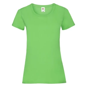 FOTL Lady-Fit ValueWeight T-särk - Lime roheline