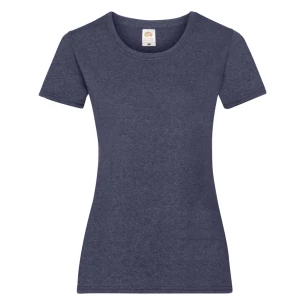 FOTL Lady-Fit ValueWeight T-särk - tumesinine melanž