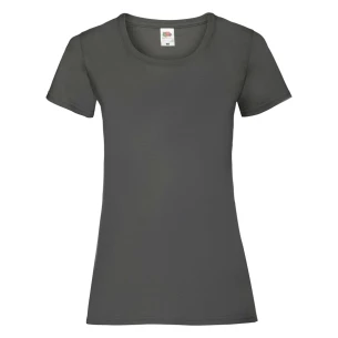FOTL Lady-Fit ValueWeight T-särk - Grafiit