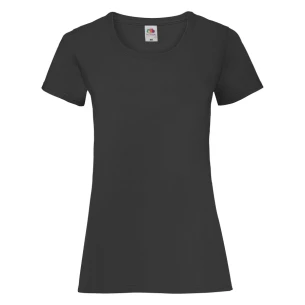 FOTL Lady-Fit ValueWeight T-särk - must