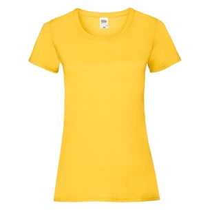 FOTL Lady-Fit ValueWeight T-särk - tumekollane