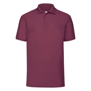Meeste polosärk 65-35 - Burgundia värvi