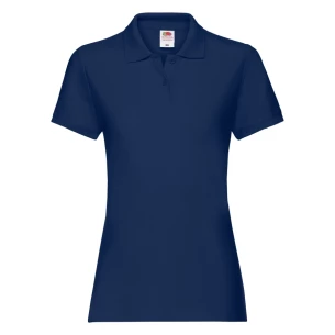 Fruit Of The Loom Premium naiste polosärk - tumesinine