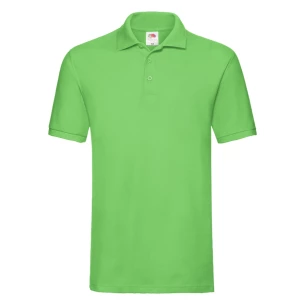 Fruit Of The Loom premium polosärk - Lime roheline