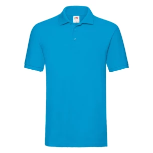 Fruit Of The Loom Premium Polo särk - helesinine