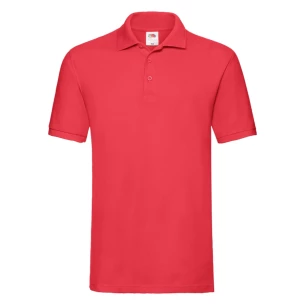 Fruit Of The Loom Premium Polo särk - punane