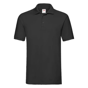 Fruit Of The Loom Premium Polo särk - must
