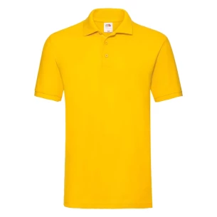Fruit Of The Loom Premium Polo särk - tumekollane