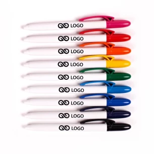 Täitke valge pliiats - roosa